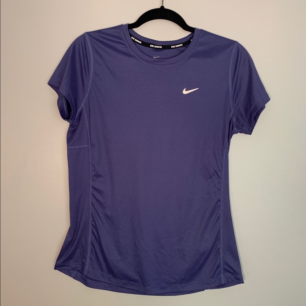Purple Nike Dri-Fit Workout Top